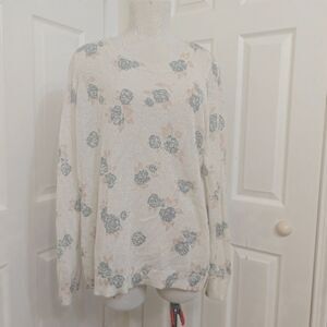 LC Lauren Conrad Soft Knit Sweater in Cream